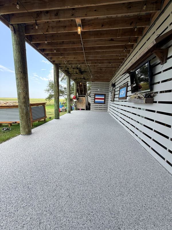 Covered patio